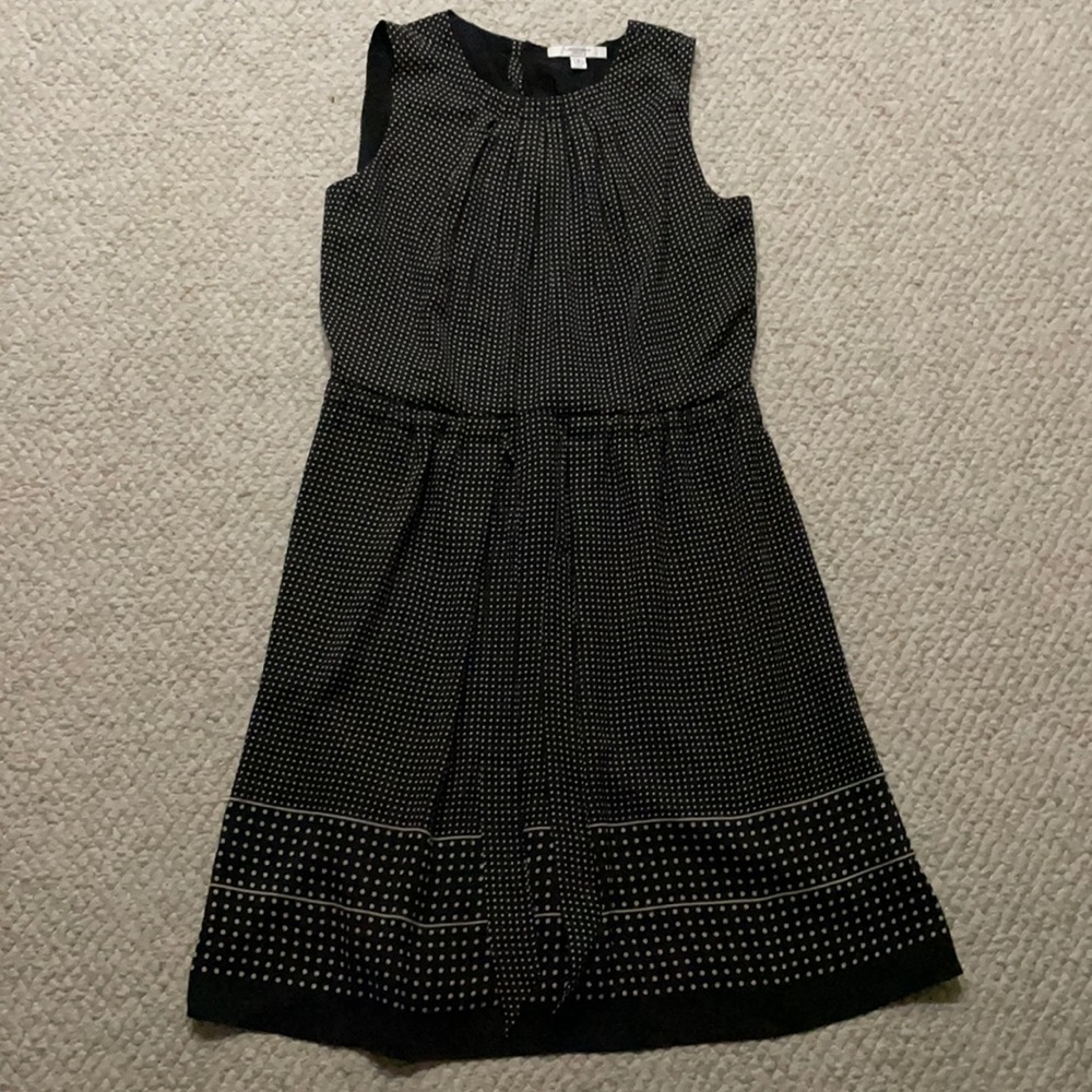 Liz Claiborne Black and White Polka Dot Dress